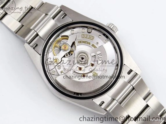 904L Steel 36mm Oyster APF Dial 126000 1:1 Perpetual Silver Best VR3230 Edition 0124